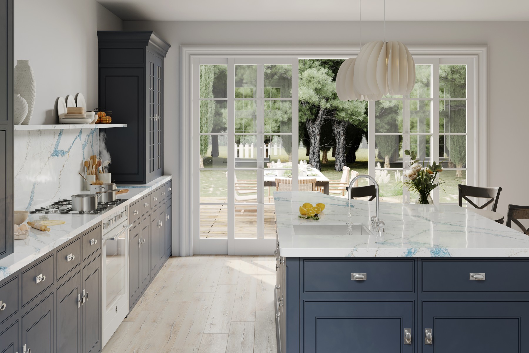 V1318 Santorini Blue