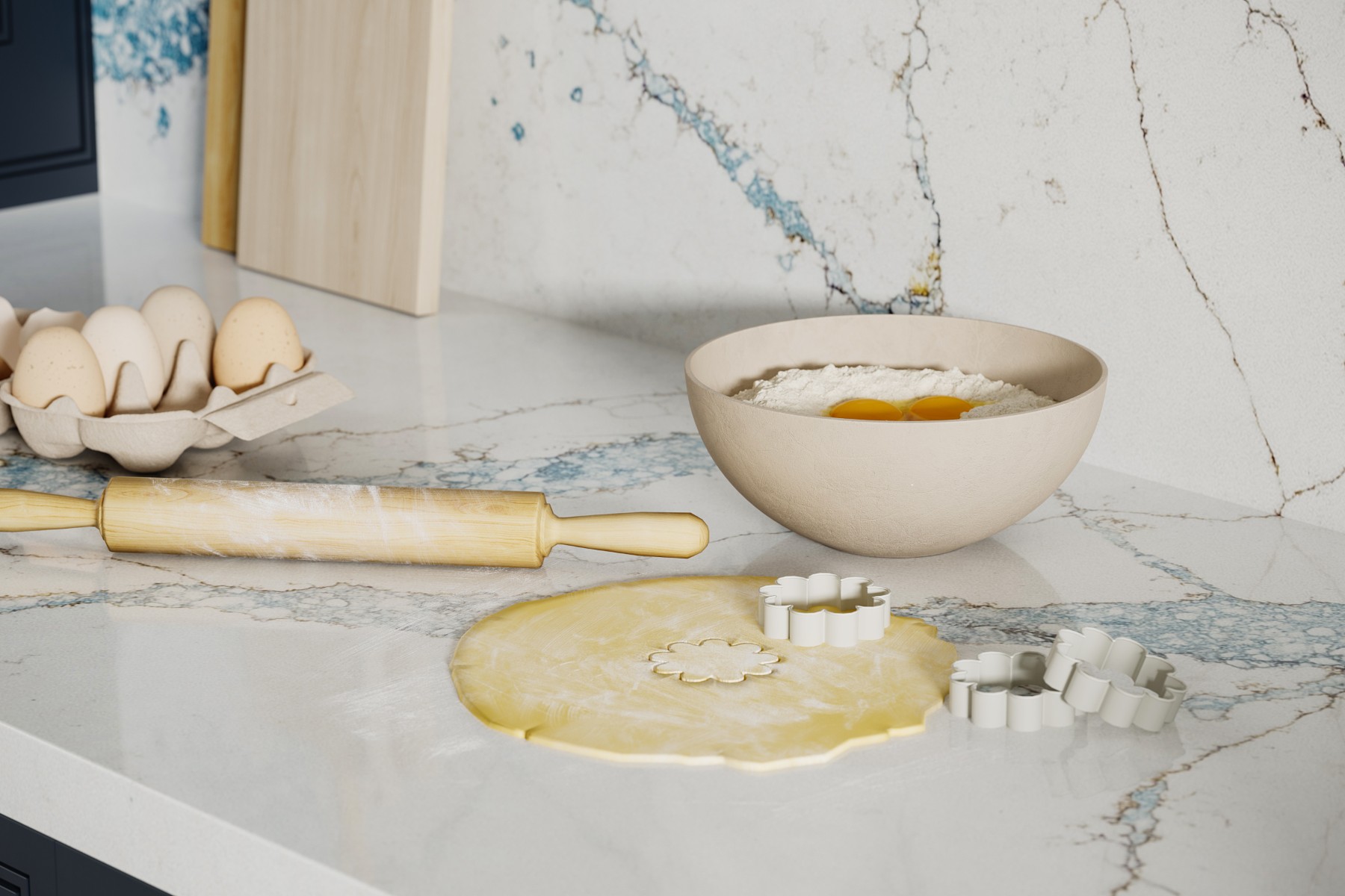 V1318 Santorini Blue