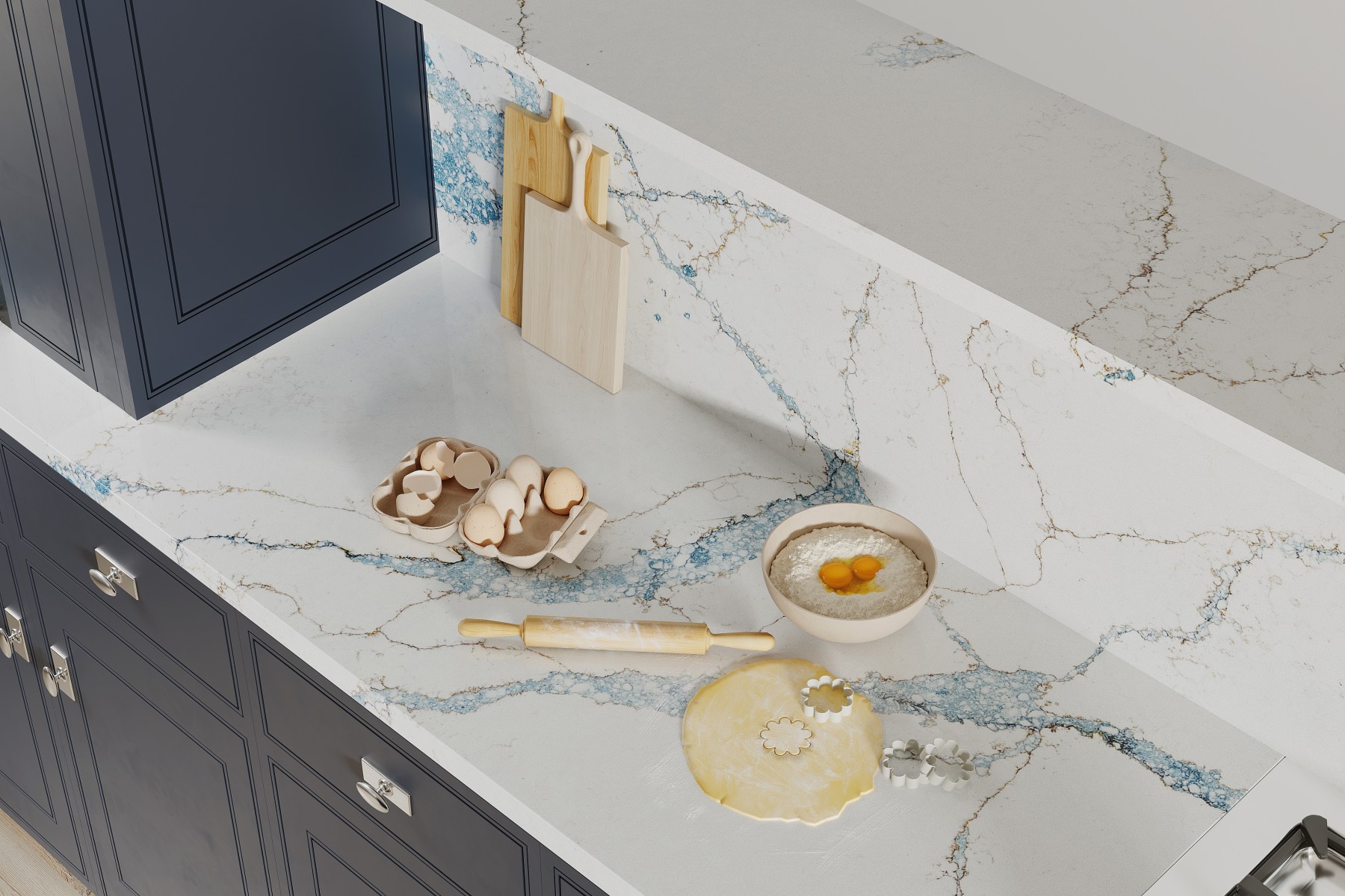 V1318 Santorini Blue